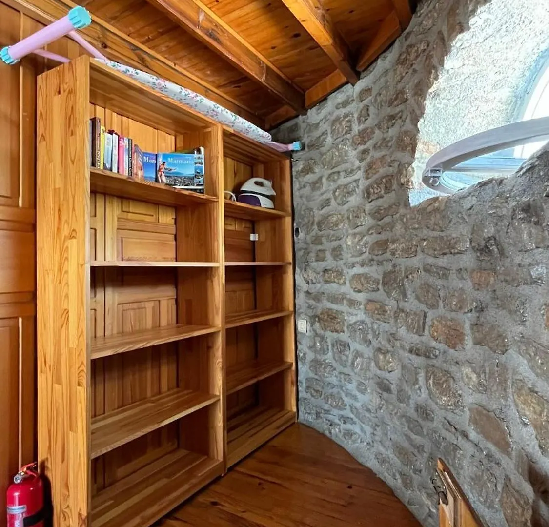 Vila Kule Degirmen Deniz Manzarali Tas Ev Marmaris Turecko